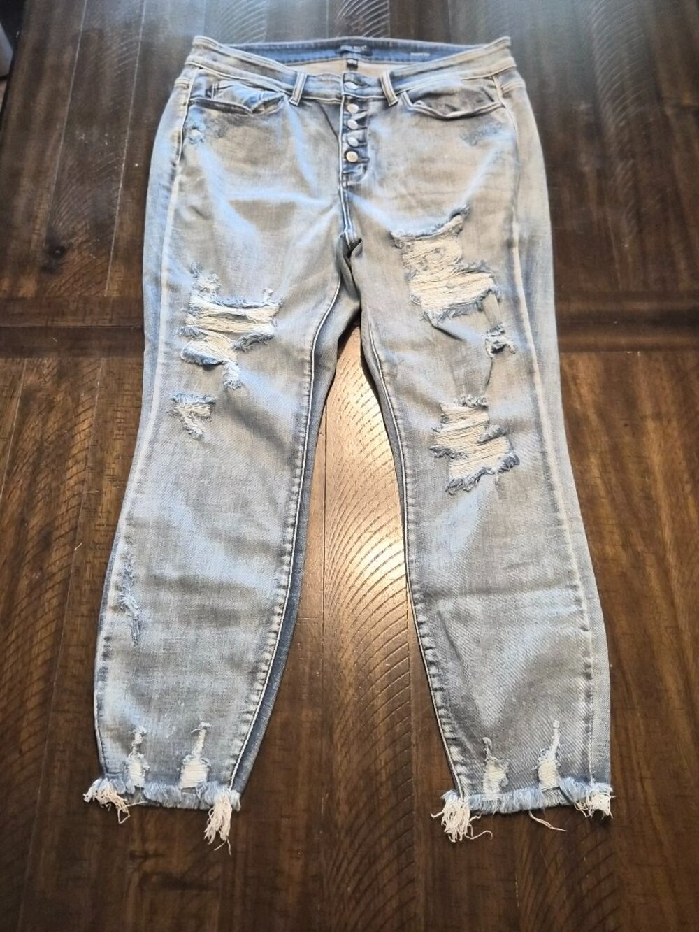 Judy Blue Women's Skinny Fit Jeans Plus Size 18W High Waist Stretch G828